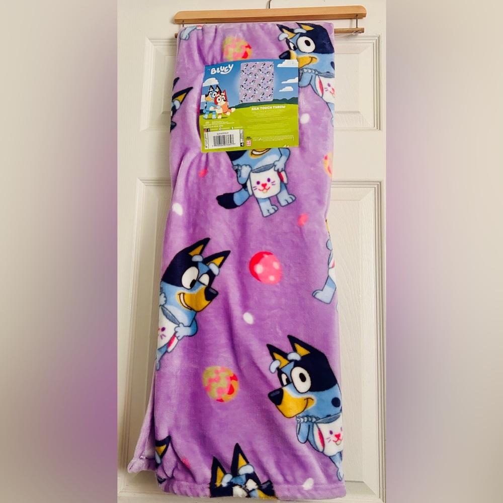 Bluey Easter blanket